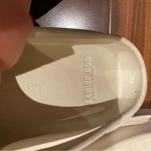 Fear of God /  California Shoe sandal mule rubber 38 8 - Picture 10 of 10